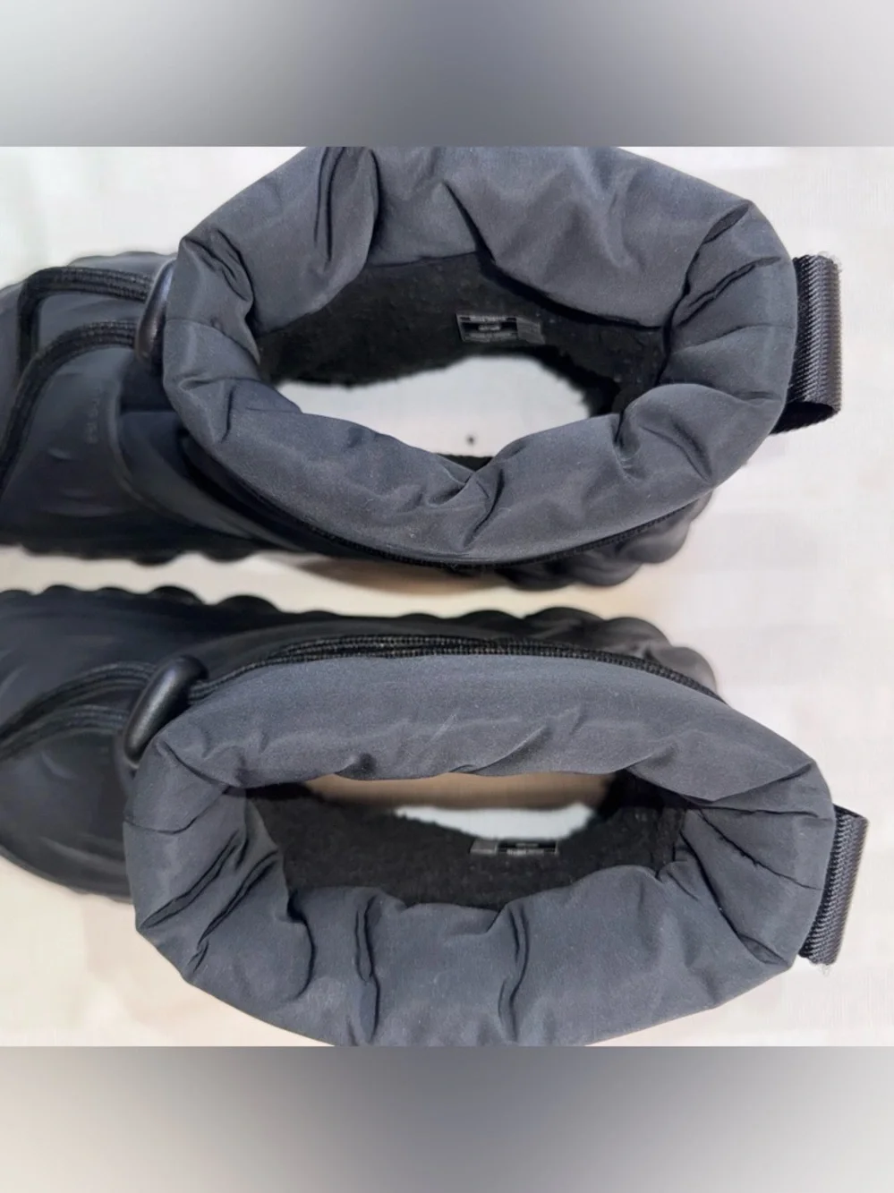 Crocs Echo Insulated Winter Boots Black Chunky Platform US Size: M7/W9 #208716